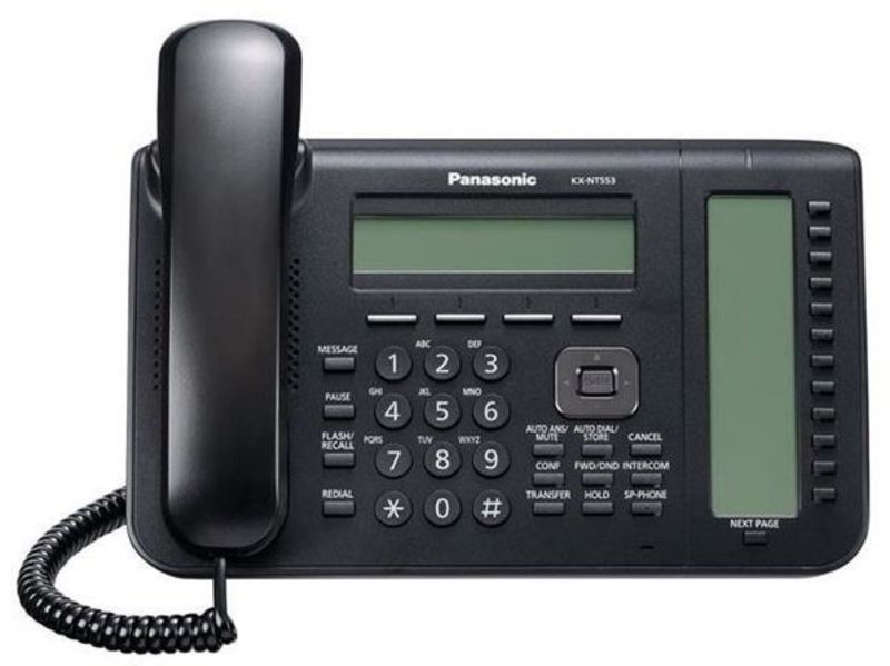  IP-  Panasonic KX-NT553RU-B
