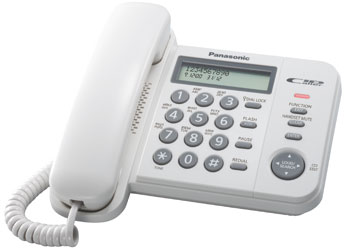 Телефон  Панасоник  KX-TS2356RUW (белый)
