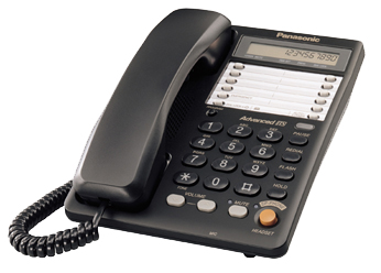Телефон  Панасоник KX-TS2365RUB (черный)