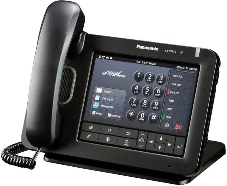 Проводной SIP-телефон Панасоник KX-UT670